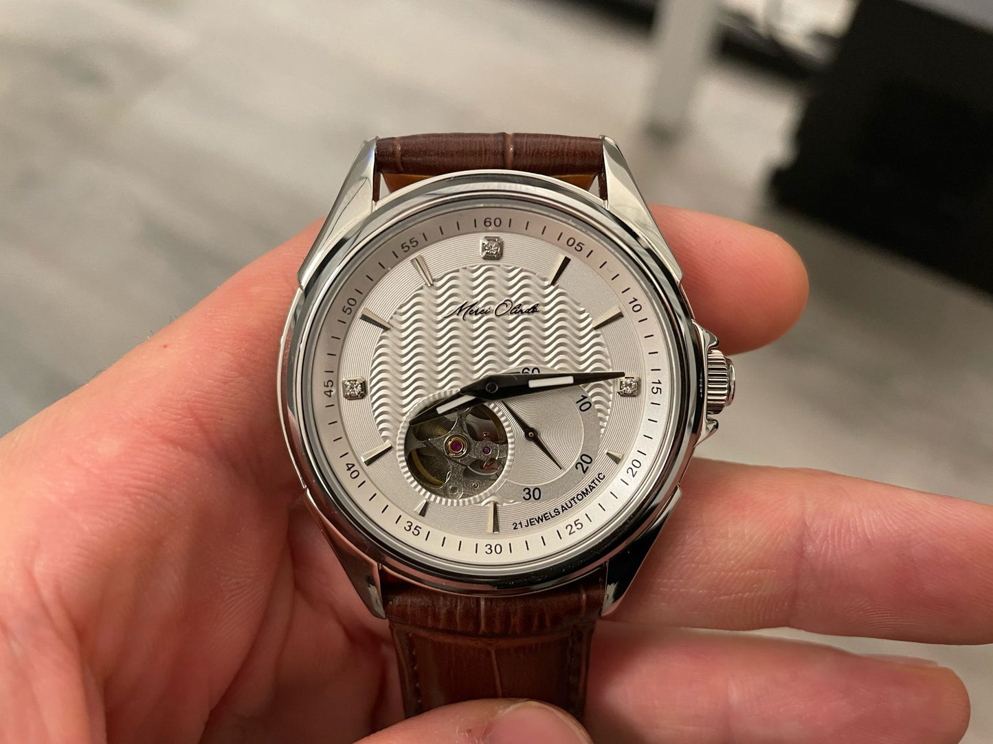 Orologio Merci Olindo automatico skeleton