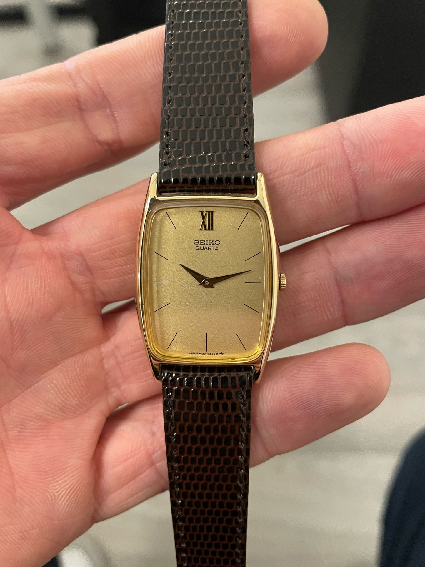 Orologio Seiko Japan Quartz 24 x 30
