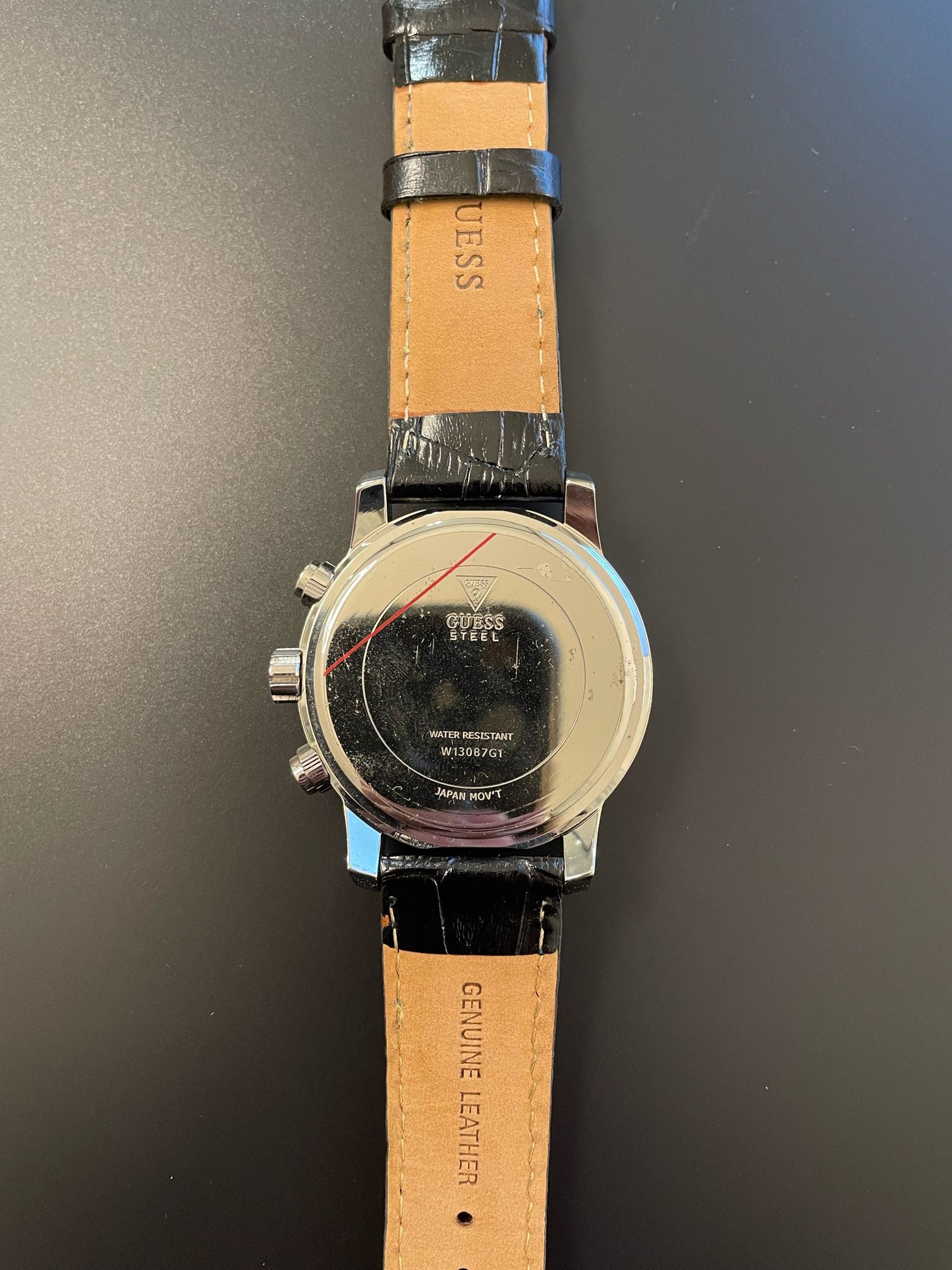 Orologio Guess nuovo 47 mm japan movt cronografo