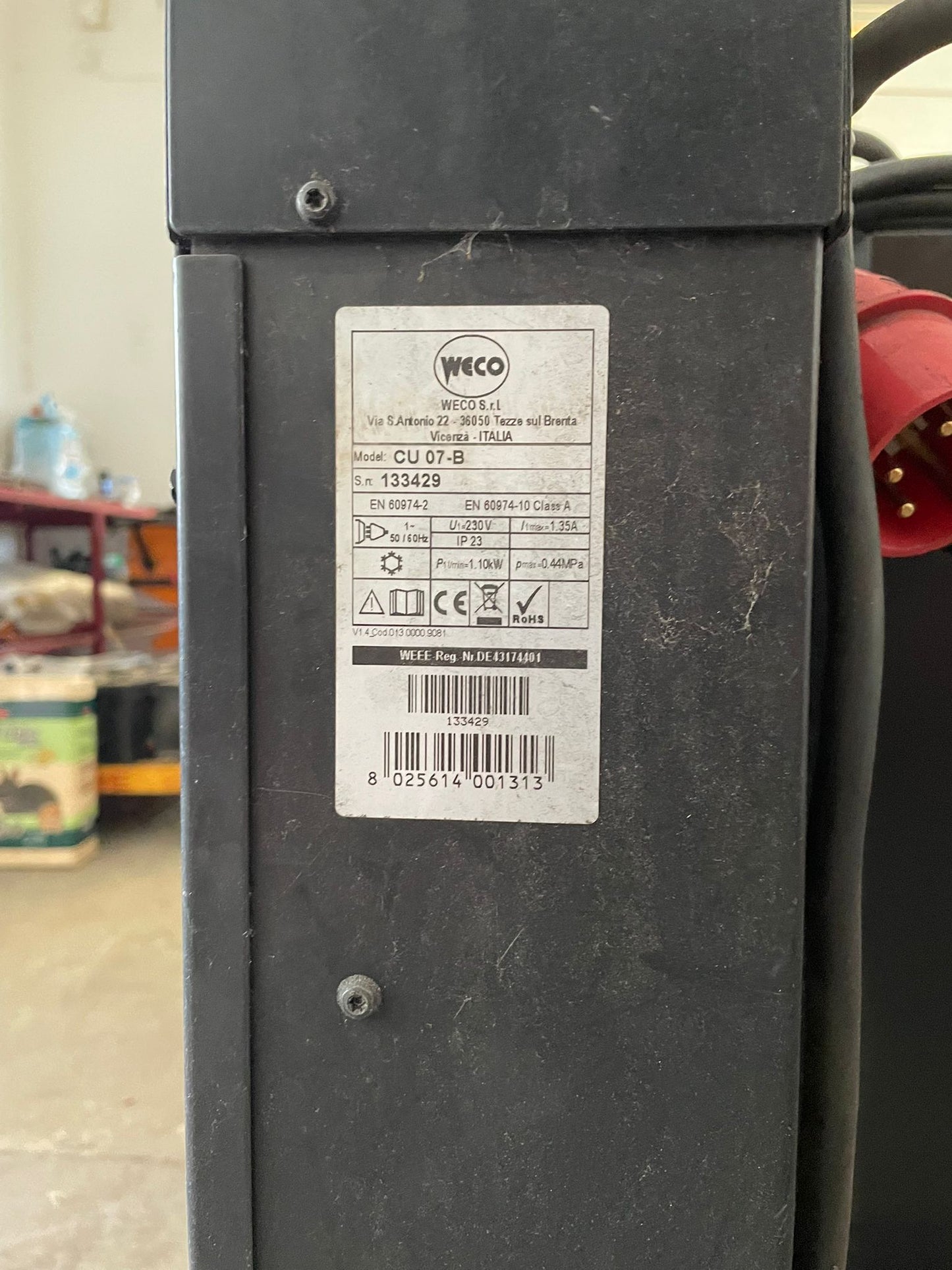 Saldatrice WECO Pioneer Pulse 321 – Professionale MIG/MAG Pulsata