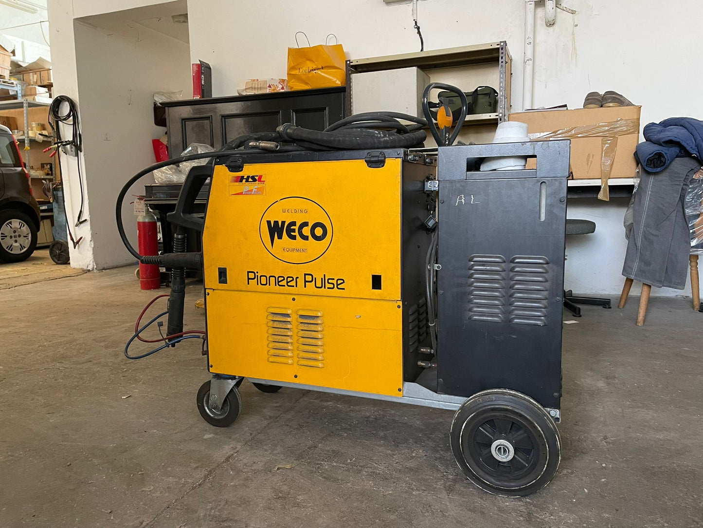 Saldatrice WECO Pioneer Pulse 321 – Professionale MIG/MAG Pulsata