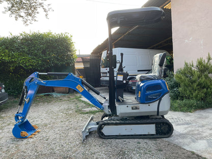 Miniescavatore Rippa carro all. 12q motore Kubota