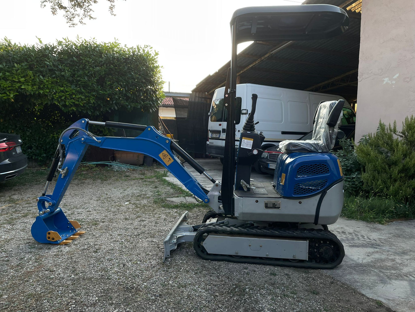 Miniescavatore Rippa carro all. 12q motore Kubota