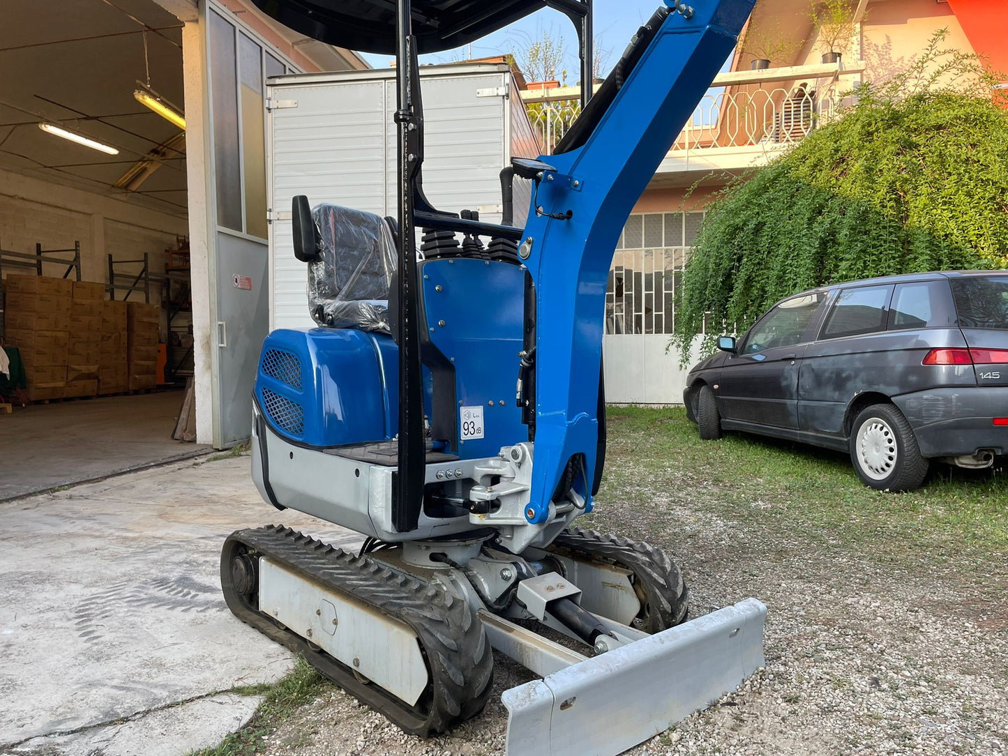 Miniescavatore Rippa carro all. 12q motore Kubota