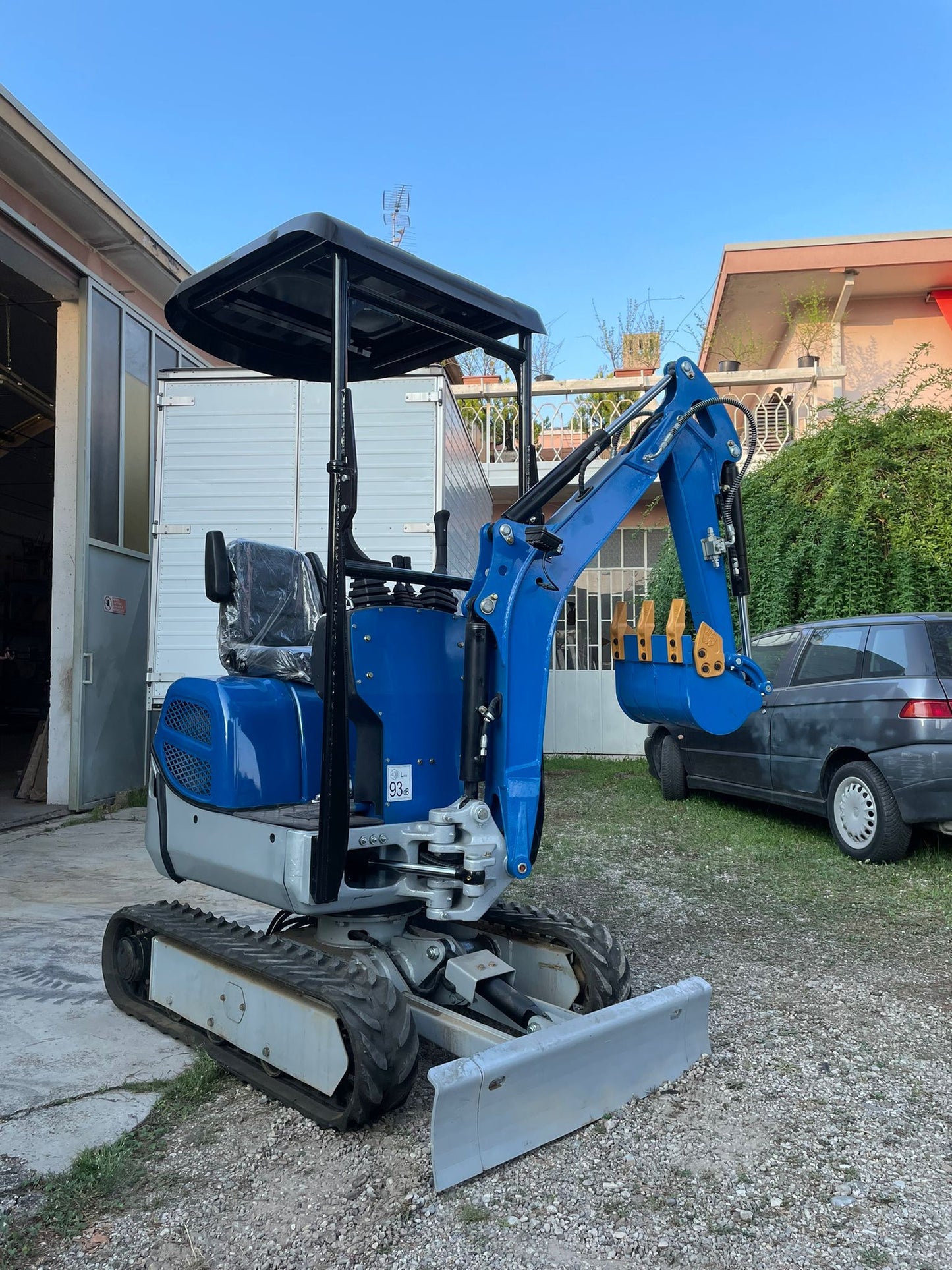 Miniescavatore Rippa carro all. 12q motore Kubota