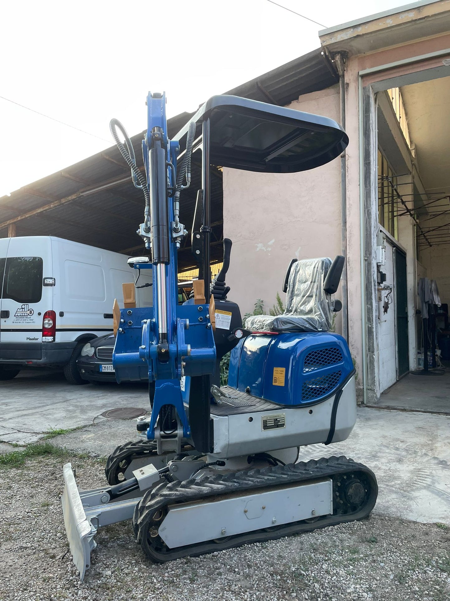 Miniescavatore Rippa carro all. 12q motore Kubota